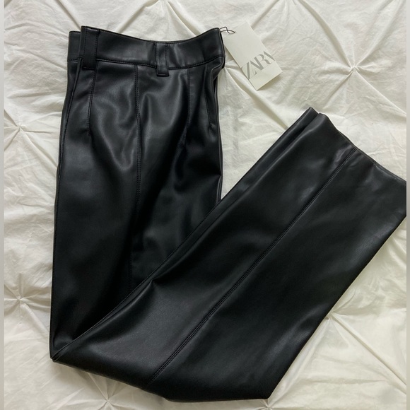 SOLD ON DEPOP Zara faux leather pants - Picture 10 of 15
